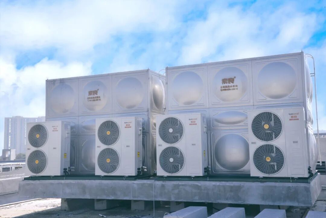 模块化·全变频·云智控 | 索良实业云智能热水模块，以绿色智慧解决方案驱动运营变革